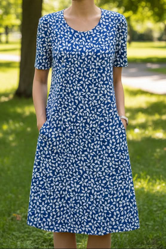 Effortless Knee Length Dress