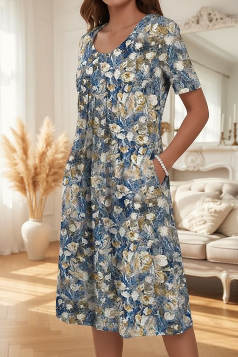 Effortless Knee Length Dress