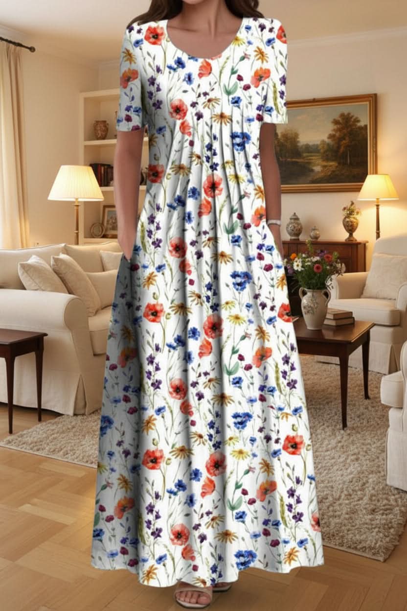 Effortless Knee Length Dress